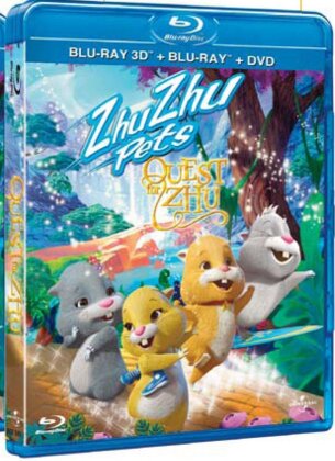 ZhuZhu Pets - Alla ricerca di Zhu (Blu-ray 3D (+2D) + DVD)