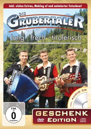 Die Grubertaler - Jung, frech, tirolerisch (Geschenk Edition DVD + CD)