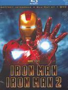 Iron Man 1 + 2 (4 Blu-rays + DVD)