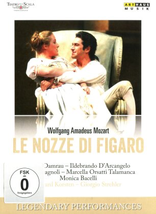 Orchestra of the Teatro alla Scala, Gerard Korsten & Diana Damrau - Mozart - Le nozze di Figaro (Arthaus Musik, Legendary Performances, 2 DVDs)