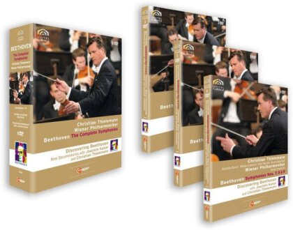 Wiener Philharmoniker & Christian Thielemann - Beethoven - Symphonies Nos. 1-9 (C Major, Unitel Classica, Discovering Beethoven, 9 DVDs)