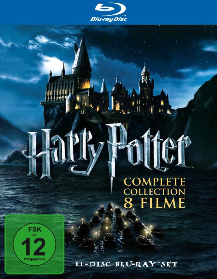 Harry Potter 1 - 7 - Complete Collection (11 Blu-ray)