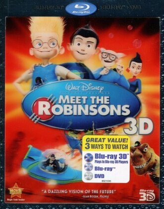 Meet the Robinsons (2007) (Blu-ray 3D + DVD)
