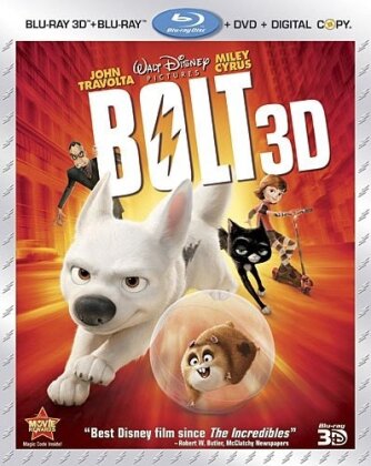 Bolt (2009) (Blu-ray 3D + DVD + Digital Copy)