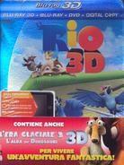 Rio / L'Era Glaciale - Rio / Ice Age (Blu-ray 3D + 2D + DVD)