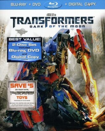 Transformers 3 - Dark of the Moon (2011) (Blu-ray + DVD + Digital Copy)