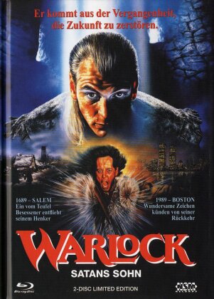 Warlock - Satans Sohn (1989) (Limited Edition, Mediabook, Uncut, Blu-ray + DVD)