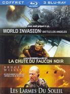 World Invasion: Battle Los Angeles/La chute du faucon noir/Les larmes du soleil (3 Blu-ray)