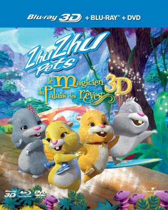 ZhuZhu Pets - Le Magicien du Palais des Rêves (Blu-ray 3D (+2D) + DVD)