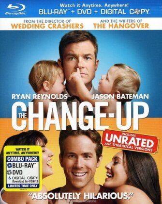The Change-Up (2011) (Unrated, Blu-ray + DVD)
