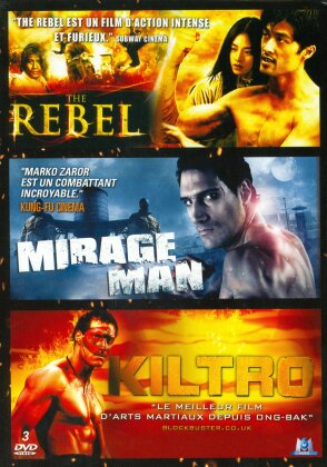 The Rebel / Mirage Man / Kiltro (3 DVDs)