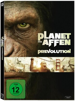 Planet der Affen: Prevolution (2011) (Limited Collector's Edition, Blu-ray + DVD)