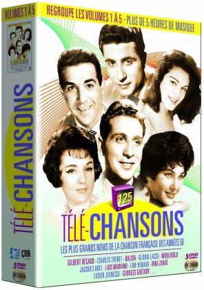 Various Artists - Télé-Chansons - Vol. 1-5 (5 DVDs)
