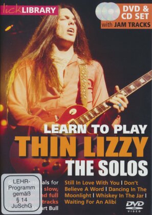 Learn to play - Thin Lizzy - The solos