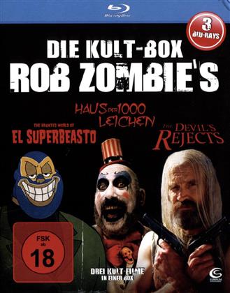 Rob Zombie Box - Haus der 1000 Leichen / The Devil's Rejects / El Superbeast (3 Blu-rays)