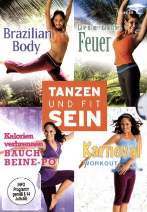Tanzen und fit sein (Coffret, Édition Limitée, 4 DVD)