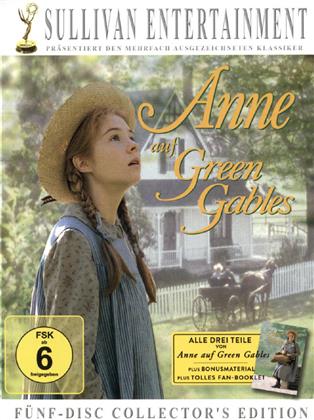 Anne auf Green Gables - Teil 1 - 3 (Collector's Edition, 5 DVDs)