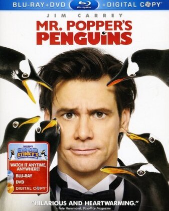 Mr. Popper's Penguins (2011) (Blu-ray + DVD)