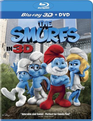 The Smurfs (2011) (Blu-ray 3D + DVD)