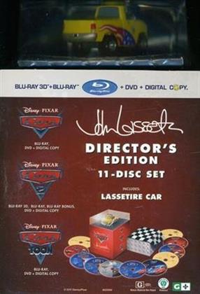 Cars 1-3 - Movie Collection (Director's Cut, 11 Blu-rays)