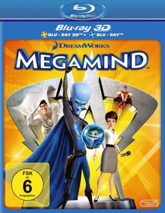 Megamind (2010) (Blu-ray 3D + Blu-ray)