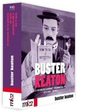 Buster Keaton - Le mécano de la general / Go west / Steamboat Bill, Jr. / Les 3 âges (1923) (b/w, 4 DVDs)