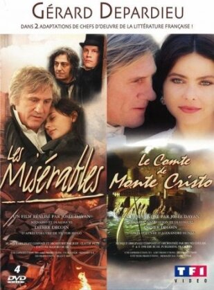 Gérard Depardieu - Les Misérables / Le Comte de Monte Cristo (1998) (4 DVDs)
