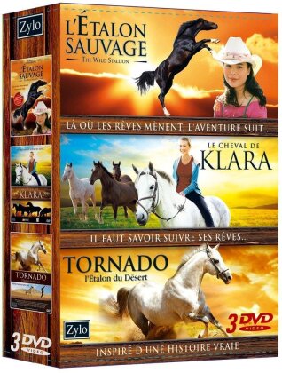 L'étalon sauvage / Le cheval de Klara / Tornado (3 DVD)