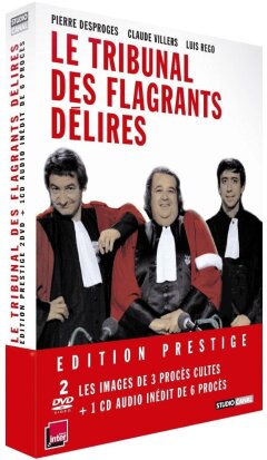 Le Tribunal des flagrants délires (1981) (Édition Deluxe, 2 DVD + CD)