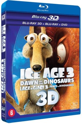L'age de glace 3 - Le temps des dinosaures (2009) (Blu-ray 3D (+2D) + DVD)