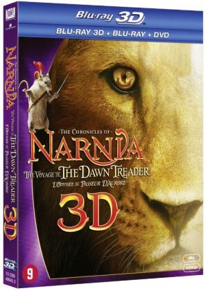 Le Monde de Narnia 3 - L'odyssée du Passeur d'Aurore (2010) (Blu-ray 3D (+2D) + DVD)