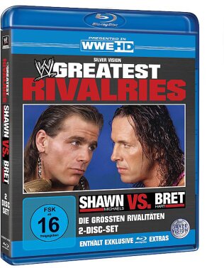WWE: Die größten Rivalitäten - Shawn Michaels vs. Bret Hart (2 Blu-ray)