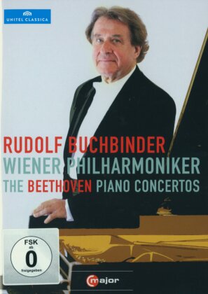 Wiener Philharmoniker & Rudolf Buchbinder - Beethoven - Piano Concertos Nos. 1-5 (C Major, Unitel Classica, 2 DVDs)