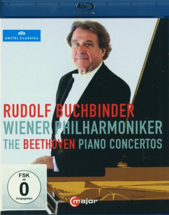 Wiener Philharmoniker & Rudolf Buchbinder - Beethoven - Piano Concertos Nos. 1-5 (C Major, Unitel Classica)