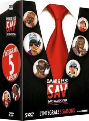 Omar & Fred - SAV des émissions - L'intégrale des 5 Saisons (5 DVDs)
