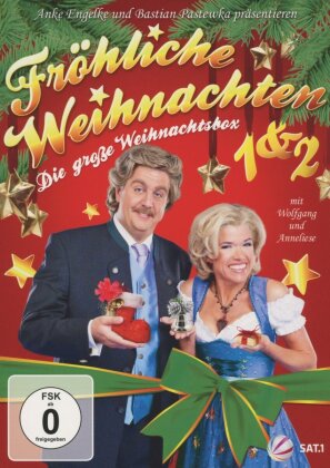 Anke Engelke & Bastian Pastewka - Fröhliche Weihnachten - Show 1+2 (2 DVDs)