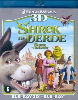 Shrek 3 (2007) (Blu-ray 3D + Blu-ray)