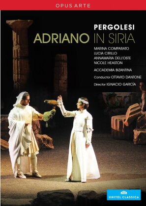 Accademia Bizantina, Ottavio Dantone & Marina Comparato - Pergolesi - Adriano in Siria (Opus Arte, Unitel Classica, 2 DVDs)