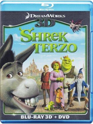 Shrek Terzo (2007) (Blu-ray 3D + DVD)