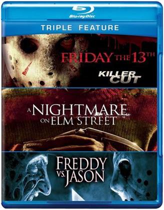 Friday The 13th / Nightmare on Elm Street / Freddy vs. Jason (3 Blu-rays)