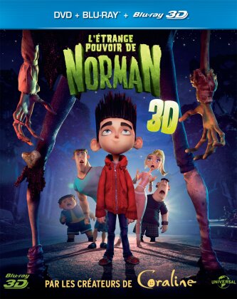 L'étrange pouvoir de Norman (2012) (Blu-ray 3D (+2D) + DVD)