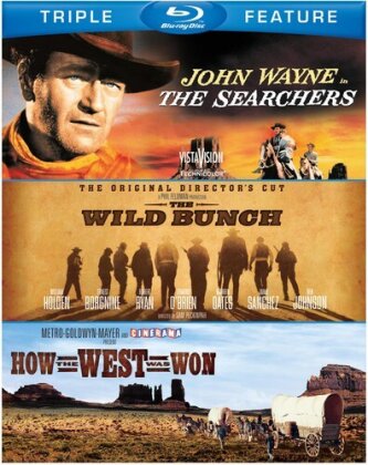 The Searchers / The Wild Bunch / How the West was won (3 Blu-rays)
