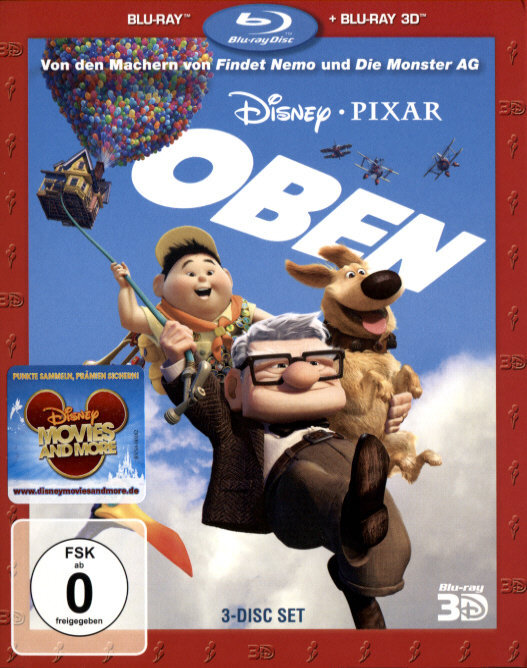 Oben (2009) (Blu-ray 3D + 2 Blu-rays)