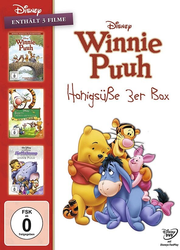 Winnie Puuh - Honigsüsse 3er Box (3 DVDs)
