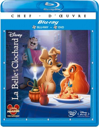 La Belle et le Clochard (1955) (Blu-ray + DVD)