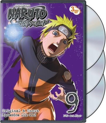 Naruto Shippuden - Set 9 (Uncut, 3 DVDs)