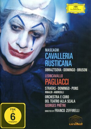 Orchestra of the Teatro alla Scala, Georges Prêtre & Plácido Domingo - Leoncavallo - I Pagliacci / Mascagni - Cavalleria Rusticana (Deutsche Grammophon, Unitel Classica)
