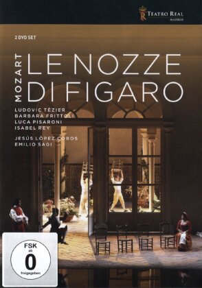 Orchestra of the Teatro Real Madrid, Lopez Cobos & Luca Pisaroni - Mozart - Le nozze di Figaro (2 DVD)