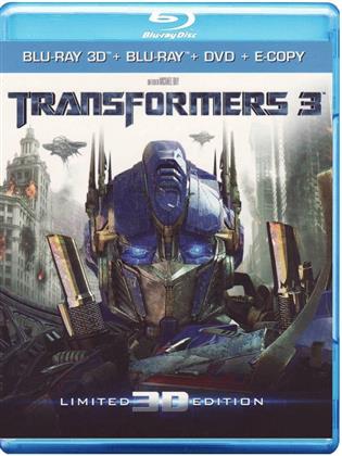 Transformers 3 (2011) (Blu-ray 3D (+2D) + Blu-ray + DVD)