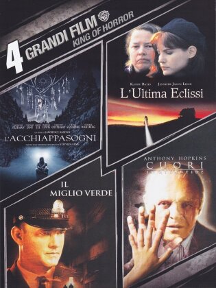 4 Grandi Film - King of Horror - L'Acchiappasogni / Ultima eclissi / Miglio Verde / Cuori in Atlantide (4 DVDs)